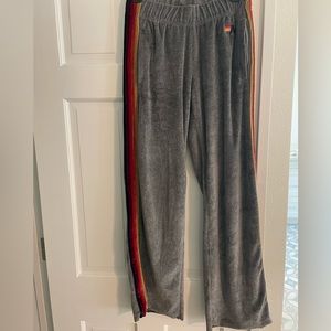 Aviator Nation women’s wide leg lounge pants size XS